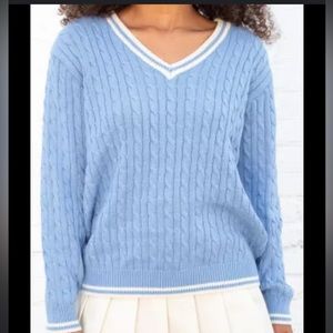 Brandy Melville Blue Nikki sweater